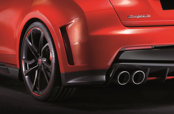 Concept Honda Civic Type R: lignes et performances agressives