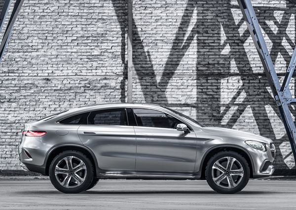 Un élégant Concept Coupé SUV Mercedes annonciateur d'un nouveau véhicule