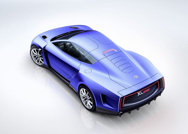Un concept car Volkswagen XL Sport bicylindre de 200 ch ultra-efficace