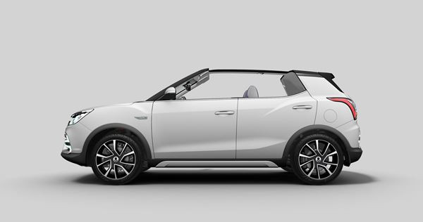 Le concept-car SsangYong XIV-Air adopte un toit type « T-top »