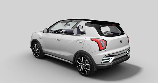Le concept-car SsangYong XIV-Air adopte un toit type « T-top »