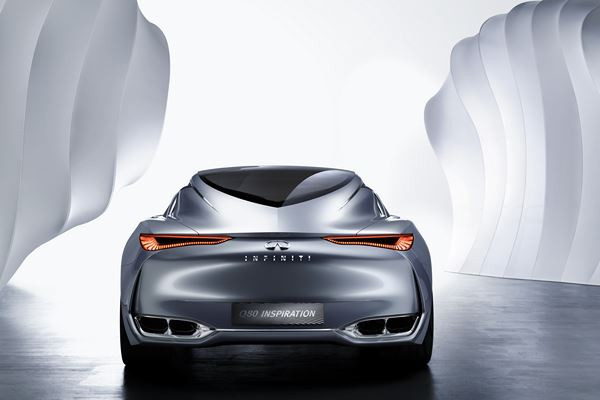 Le concept Q80 Inspiration adopte des proportions peu conventionnelles