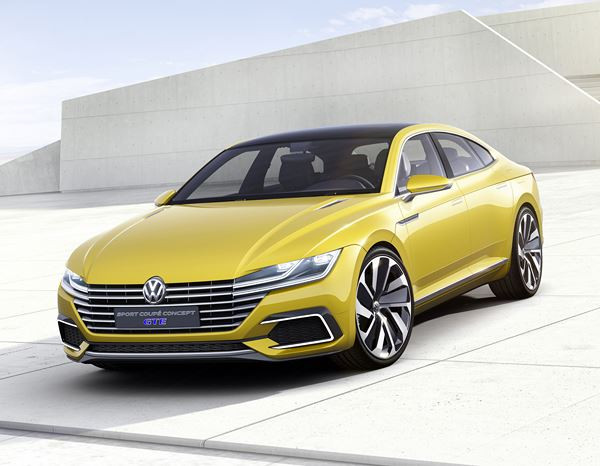 Le Volkswagen Sport Coupé Concept GTE évoque l’univers des voitures exclusives