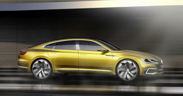 Le Volkswagen Sport Coupé Concept GTE évoque l’univers des voitures exclusives
