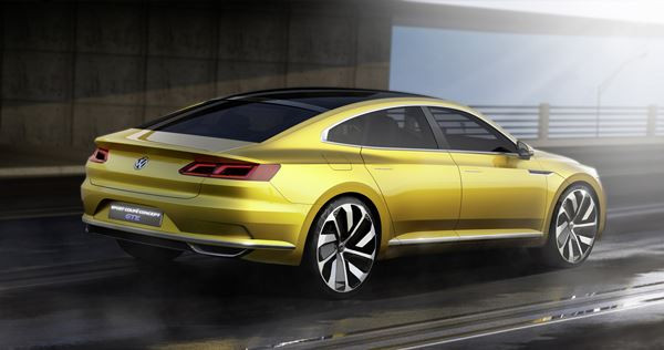 Le Volkswagen Sport Coupé Concept GTE évoque l’univers des voitures exclusives