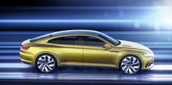 Le Volkswagen Sport Coupé Concept GTE évoque l’univers des voitures exclusives