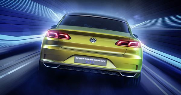 Le Volkswagen Sport Coupé Concept GTE évoque l’univers des voitures exclusives