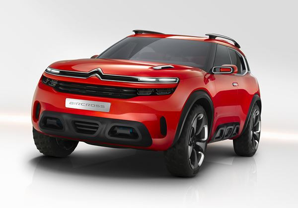 Le concept de SUV Citroën Aircross opte pour une ceinture de caisse parallèle à la route