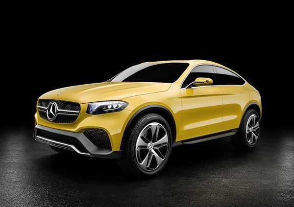 Un concept Mercedes GLC Coupé annonciateur d'un prochain SUV