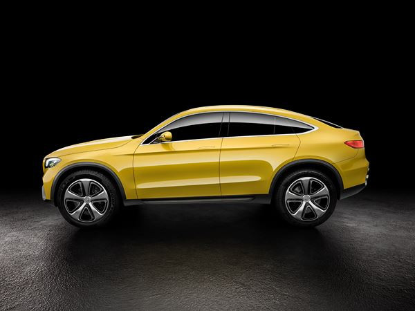 Un concept Mercedes GLC Coupé annonciateur d'un prochain SUV