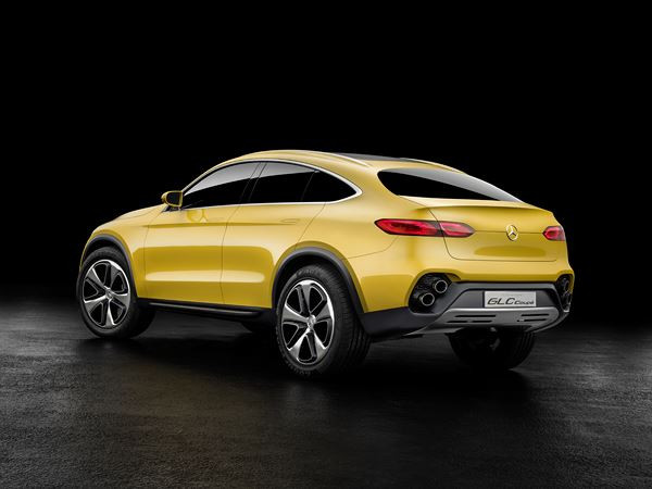 Un concept Mercedes GLC Coupé annonciateur d'un prochain SUV