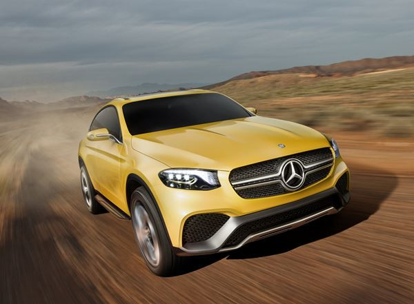 Un concept Mercedes GLC Coupé annonciateur d'un prochain SUV