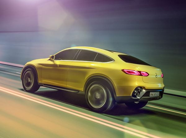 Un concept Mercedes GLC Coupé annonciateur d'un prochain SUV