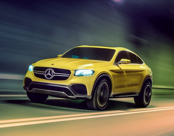Un concept Mercedes GLC Coupé annonciateur d'un prochain SUV
