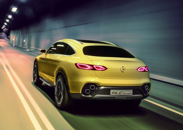 Un concept Mercedes GLC Coupé annonciateur d'un prochain SUV