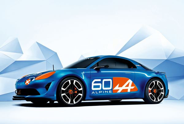 Le show-car Alpine Célébration rappelle l'ADN issu de la compétition