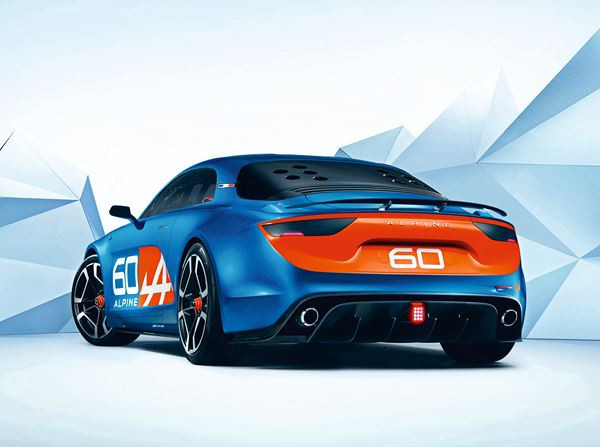 Le show-car Alpine Célébration rappelle l'ADN issu de la compétition