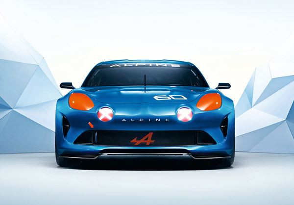 Le show-car Alpine Célébration rappelle l'ADN issu de la compétition