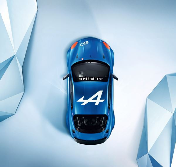 Le show-car Alpine Célébration rappelle l'ADN issu de la compétition