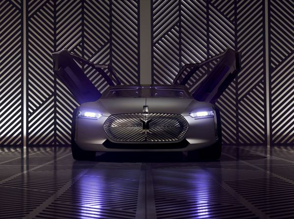 Un concept Coupé Corbusier inspiré par les théories de l’architecte créé par Renault