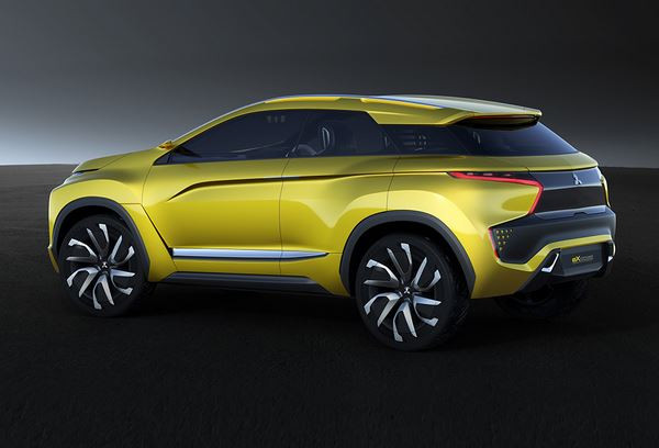 Le concept eX illustre la vision Mitsubishi d'un SUV compact électrique