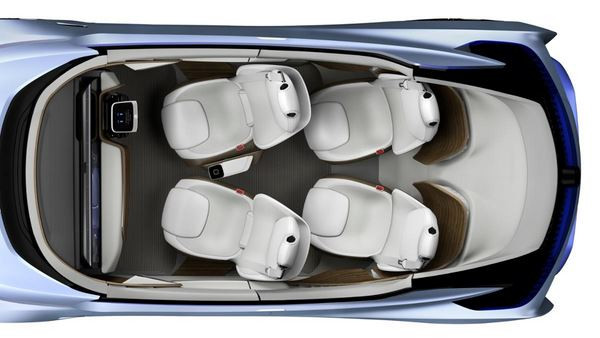 Un concept-car Nissan IDS autonome et électrique