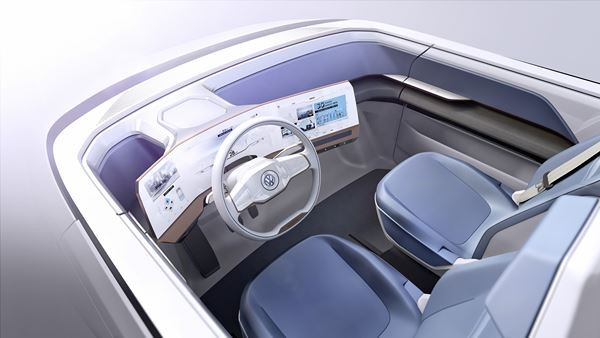 Volkswagen Budd-e: un concept de monospace compact électrique futuriste