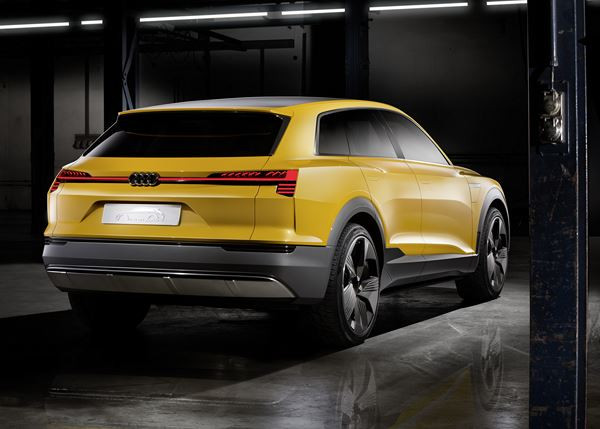 L'Audi h-tron quattro concept embarque une pile à combustible
