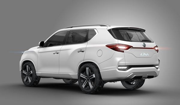 Le concept LIV-2 annonce le prochain grand SUV de SsangYong