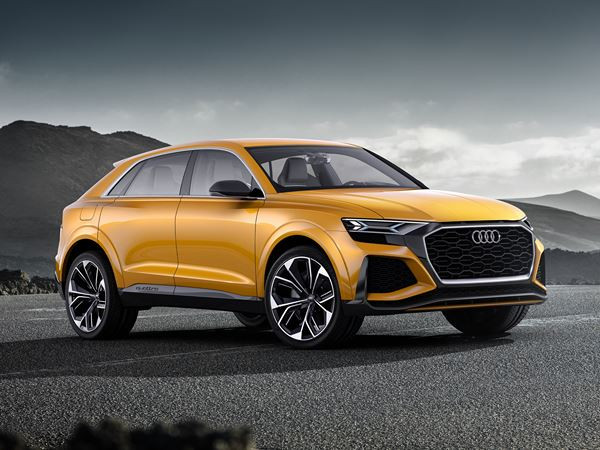 L'Audi Q8 sport concept affiche une allure athlétique