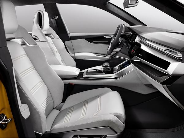 L'Audi Q8 sport concept affiche une allure athlétique