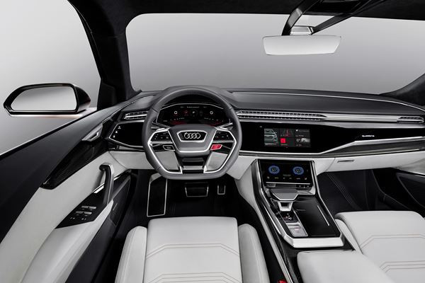 L'Audi Q8 sport concept affiche une allure athlétique