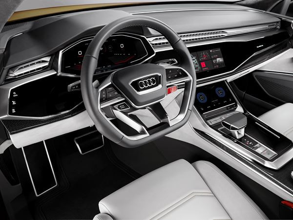 L'Audi Q8 sport concept affiche une allure athlétique