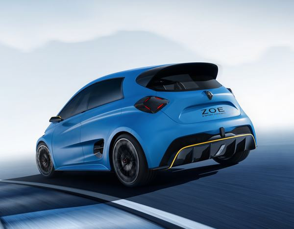 Le concept Renault Zoe e-Sport passe de 0 à 100 km/h en 3,2 secondes