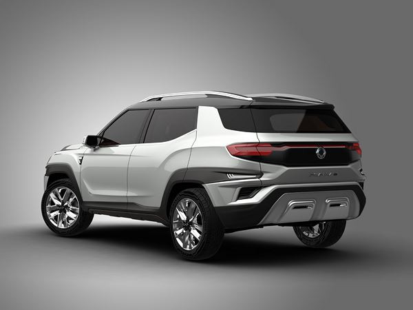 Le concept SsangYong XAVL offre le style d’un SUV et la praticité d’un MPV