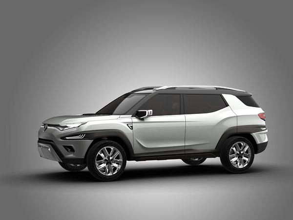 Le concept SsangYong XAVL offre le style d’un SUV et la praticité d’un MPV