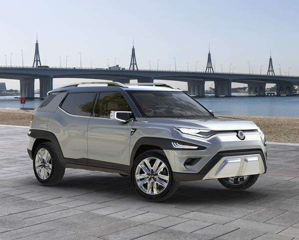 Le concept SsangYong XAVL offre le style d’un SUV et la praticité d’un MPV