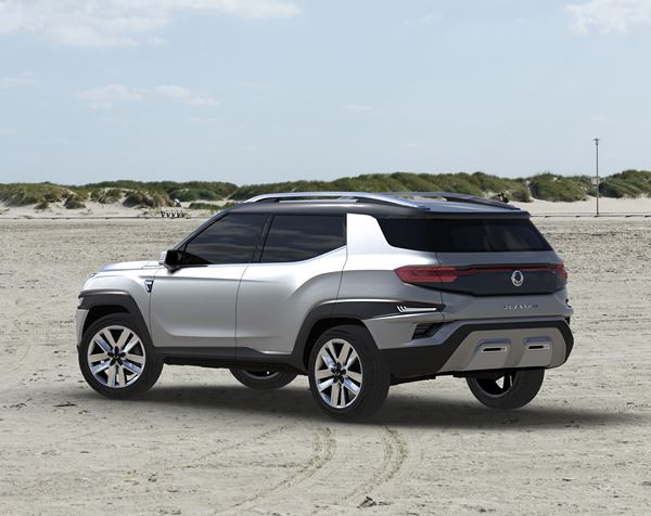Le concept SsangYong XAVL offre le style d’un SUV et la praticité d’un MPV