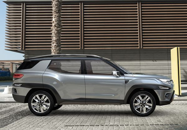 Le concept SsangYong XAVL offre le style d’un SUV et la praticité d’un MPV