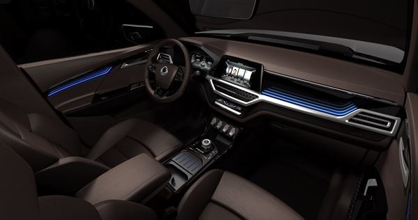 Le concept SsangYong XAVL offre le style d’un SUV et la praticité d’un MPV