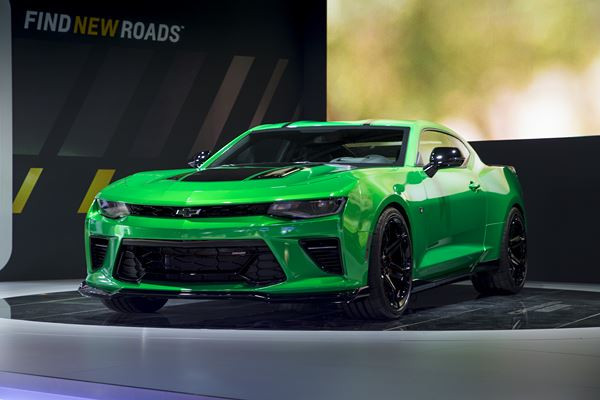 Le Camaro Track Concept de Chevrolet est aussi à l'aise sur circuit