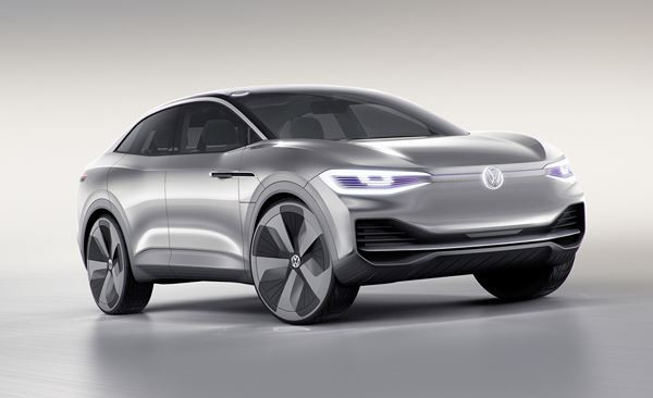 Le concept électrique Volkswagen I.D. Crozz combine SUV et coupé