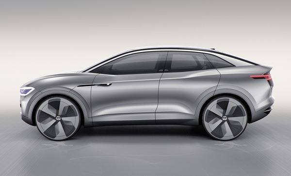 Le concept électrique Volkswagen I.D. Crozz combine SUV et coupé