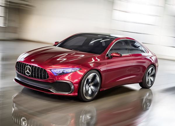 Le Mercedes-Benz Concept A Sedan préfigure une berline premium compacte