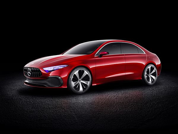 Le Mercedes-Benz Concept A Sedan préfigure une berline premium compacte