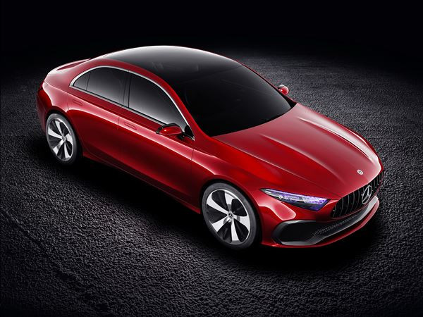 Le Mercedes-Benz Concept A Sedan préfigure une berline premium compacte