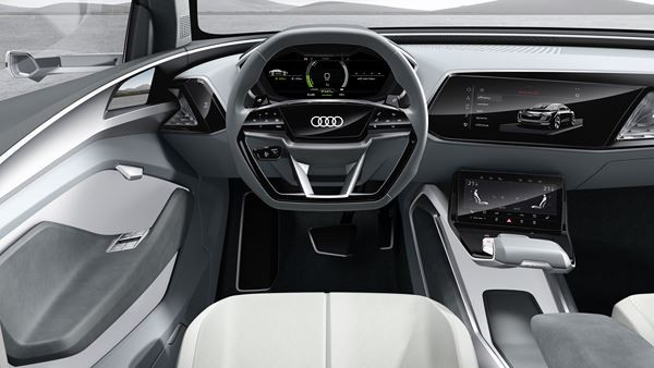 Le concept Audi e-tron Sportback préfigure un coupé quatre portes électrique