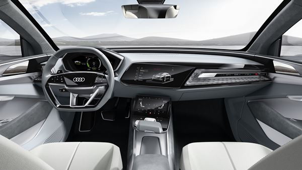 Le concept Audi e-tron Sportback préfigure un coupé quatre portes électrique