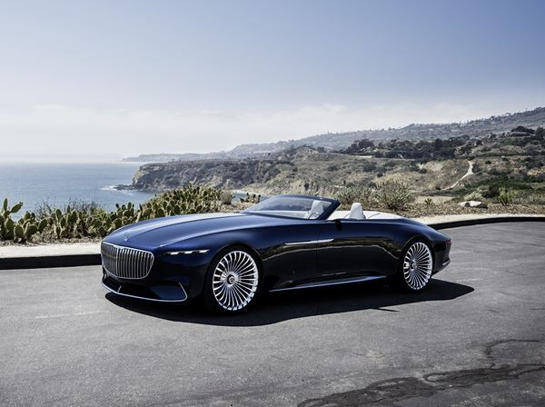 Le show car Vision Mercedes-Maybach 6 Cabriolet éclaire un avenir lointain