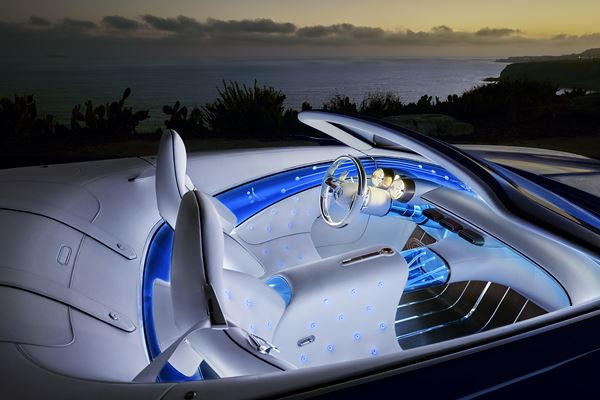 Le show car Vision Mercedes-Maybach 6 Cabriolet éclaire un avenir lointain